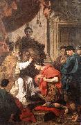 SUBLEYRAS, Pierre St Ambrose Converting Theodosius wt oil painting artist